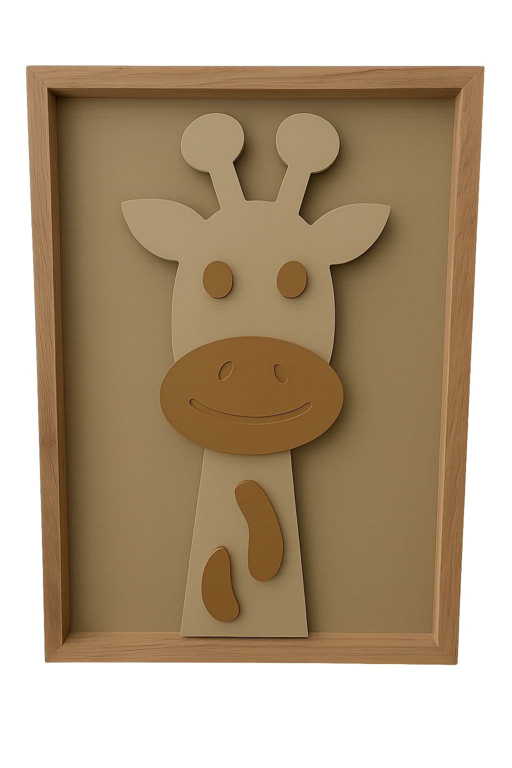 Giraf Droommaatje – 3D Schilderij