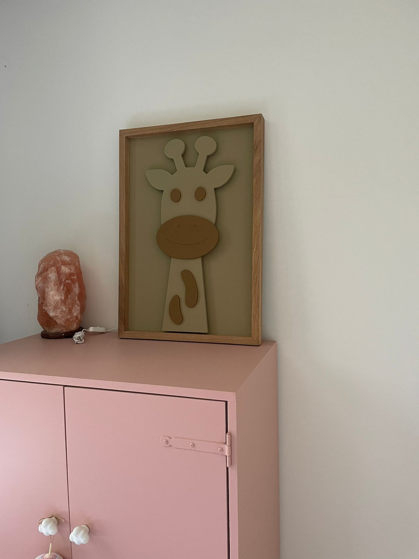 Giraf Droommaatje – 3D Schilderij