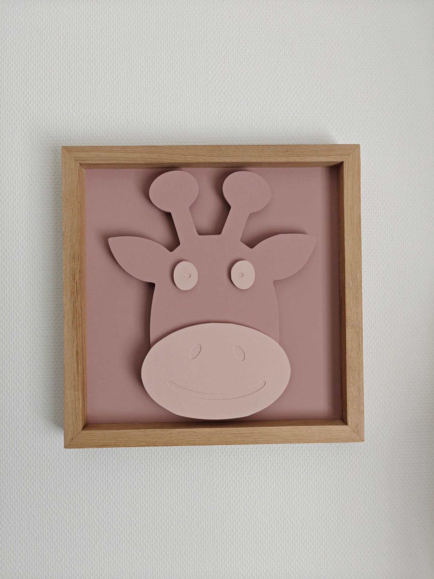 Giraf Droomportret – 3D Schilderij