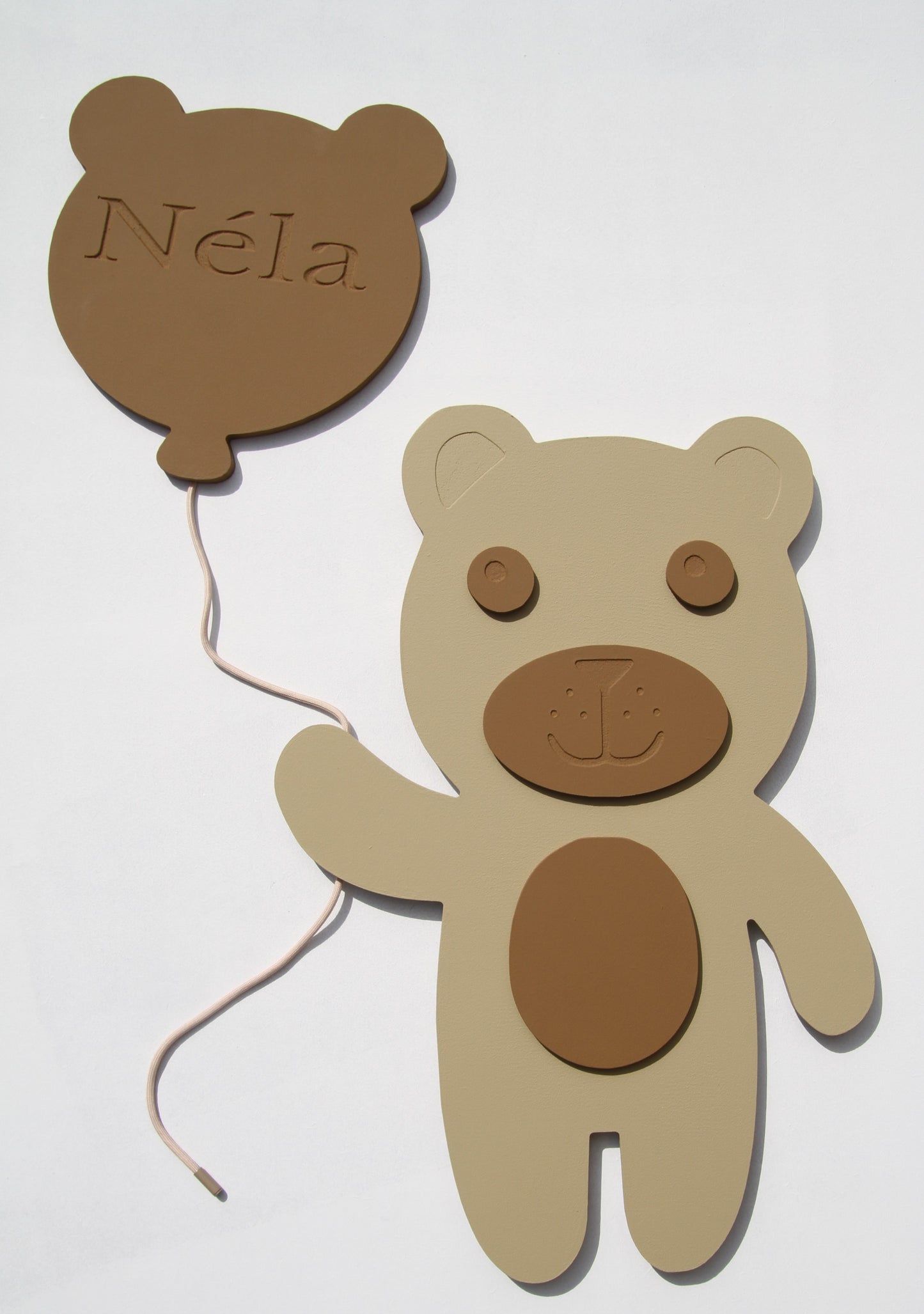 Teddy met TeddyBallon – Gepersonaliseerd