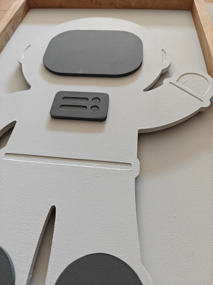 Astronaut Droommaatje – 3D Schilderij
