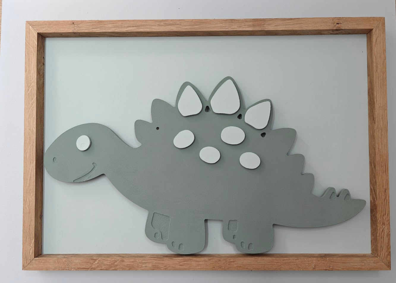 Stegosaurus Droommaatje – 3D Schilderij