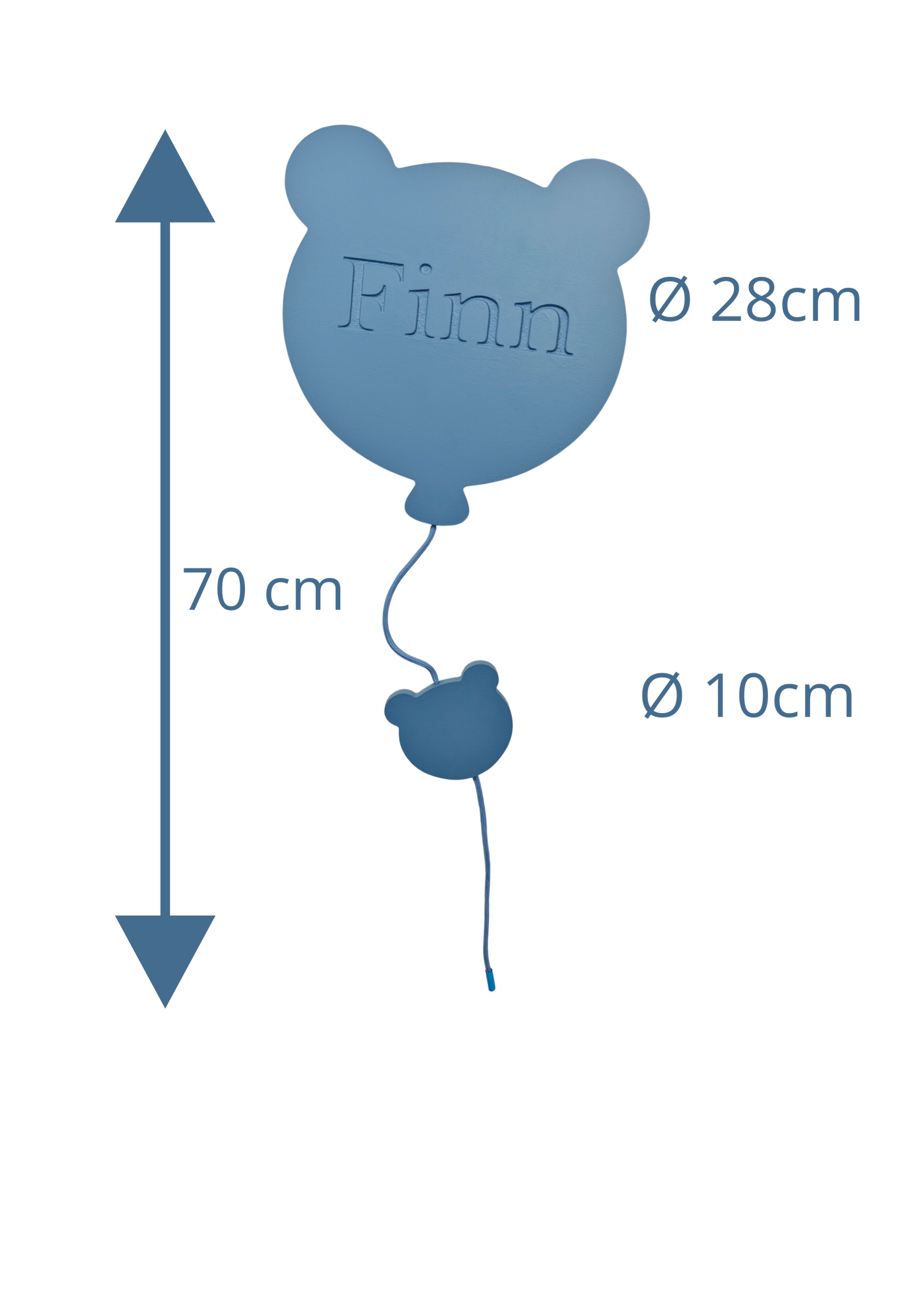 TeddyBallon – Gepersonaliseerd
