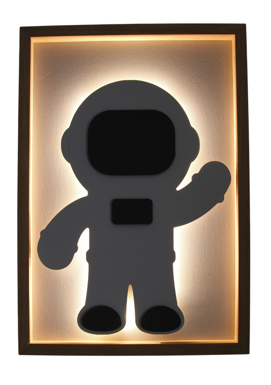 Astronaut – 3D Schilderij met licht