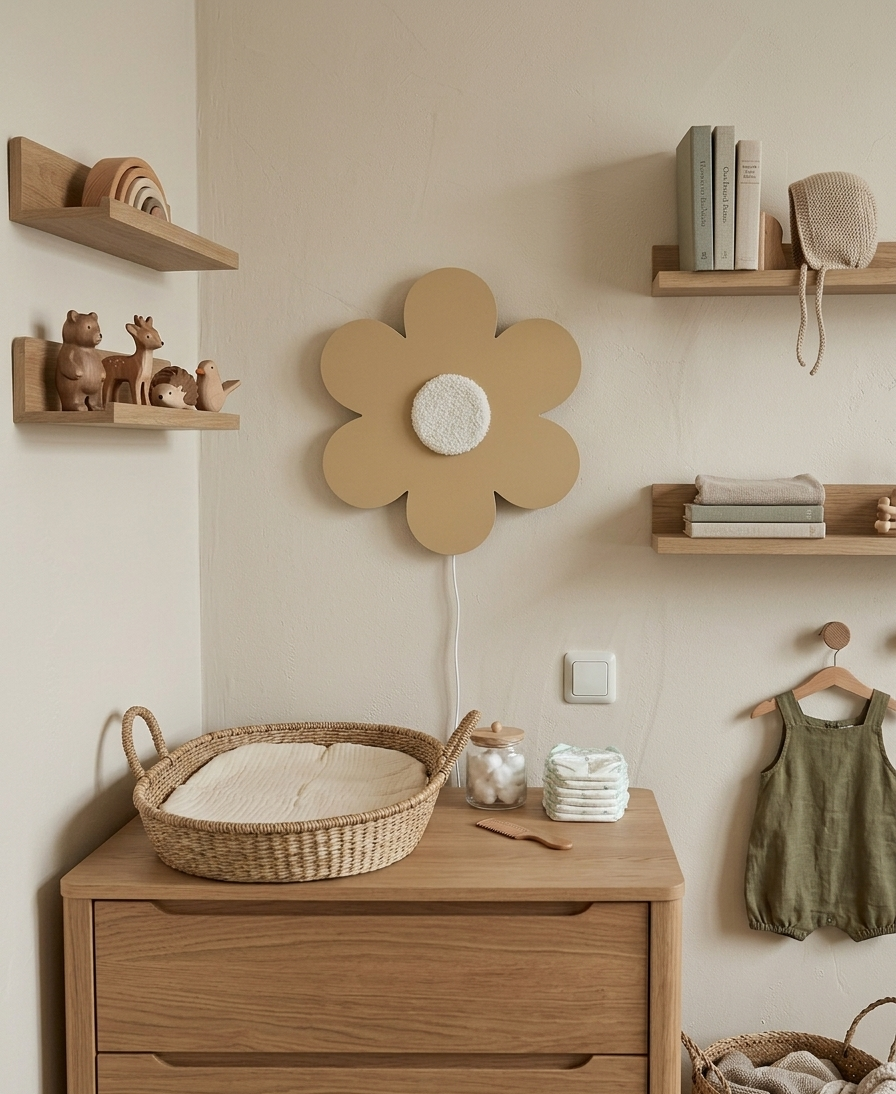 Wandlamp - Bloem