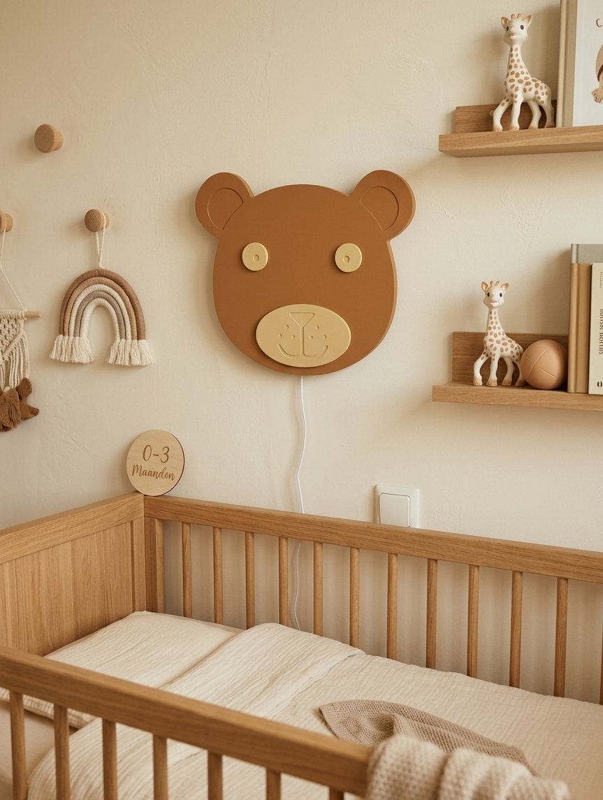 Wandlamp - teddybeer