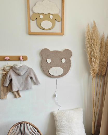 Wandlamp - teddybeer