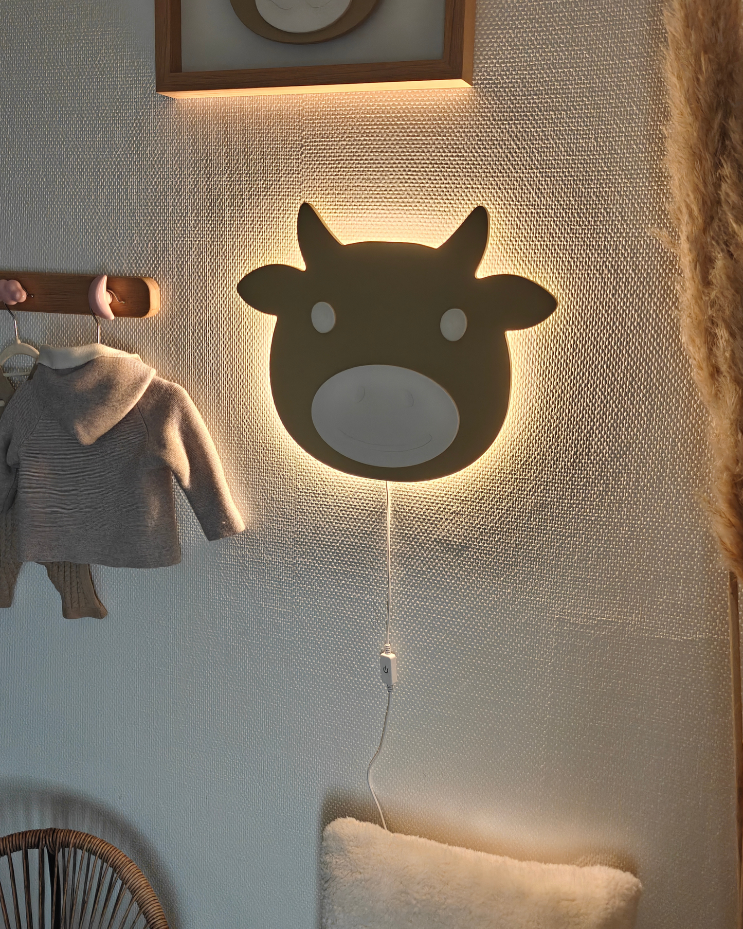 Wandlamp - Koe