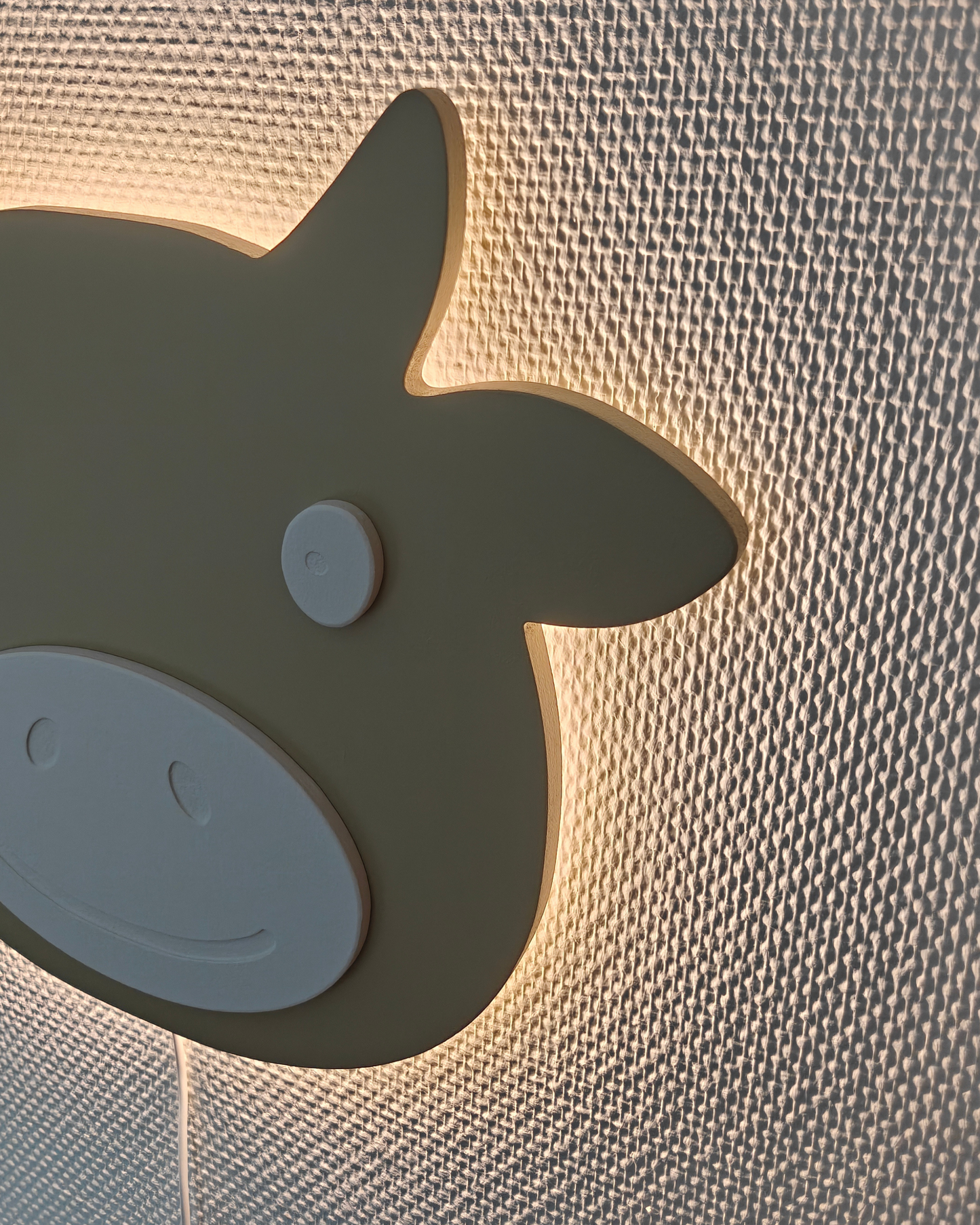 Wandlamp - Koe