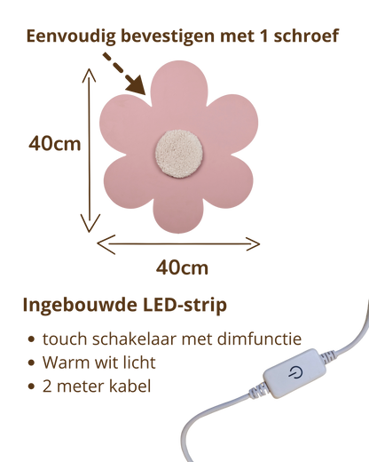 Wandlamp - Bloem
