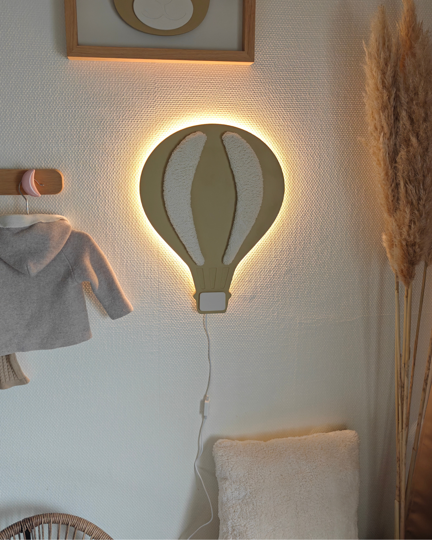 Wandlamp - luchtballon