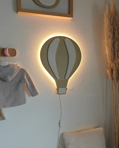 Wandlamp - luchtballon