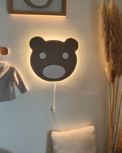 Wandlamp - teddybeer