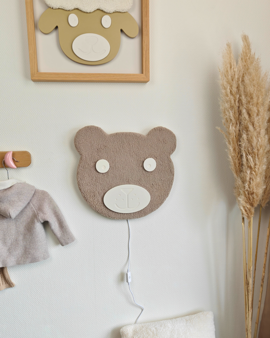 Wandlamp - teddybeer