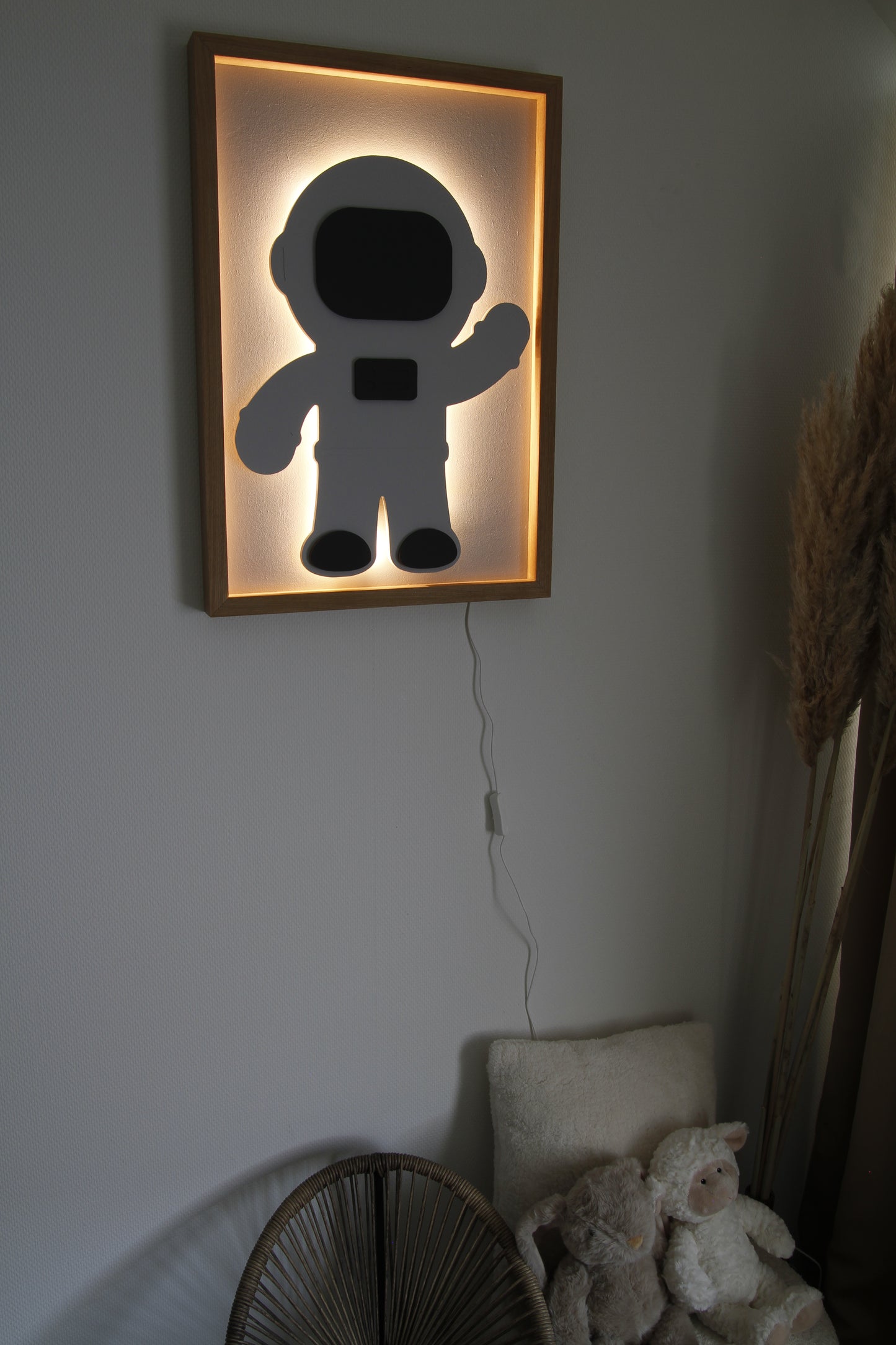 Astronaut – 3D Schilderij met licht