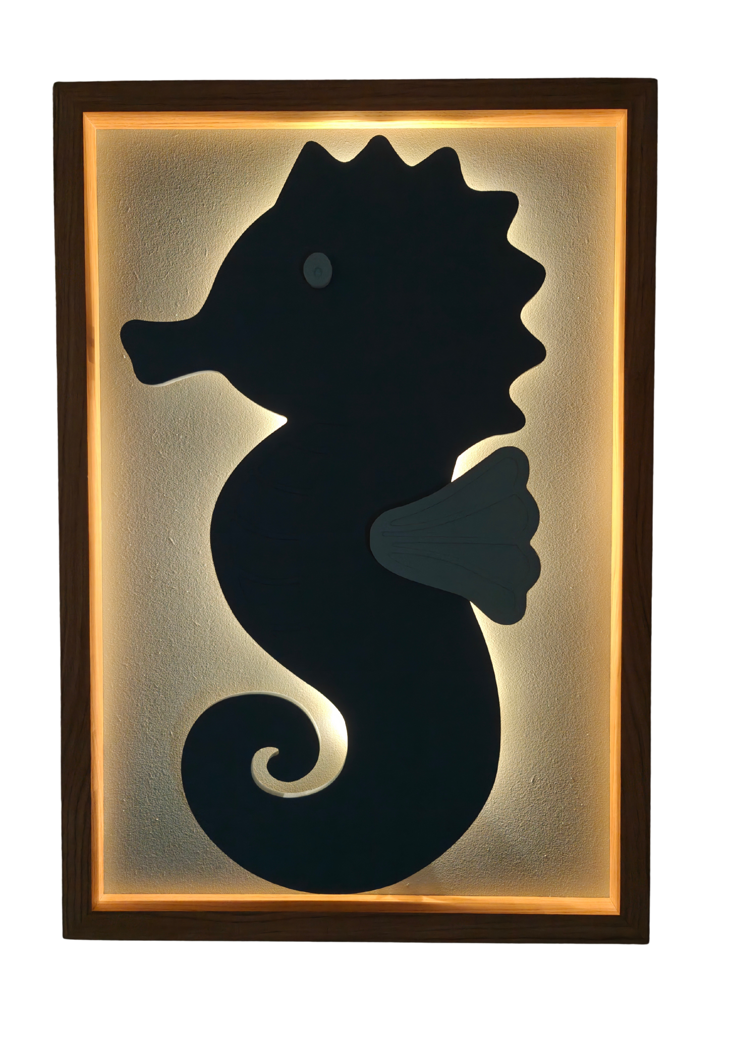 Zeepaard – 3D Schilderij met licht