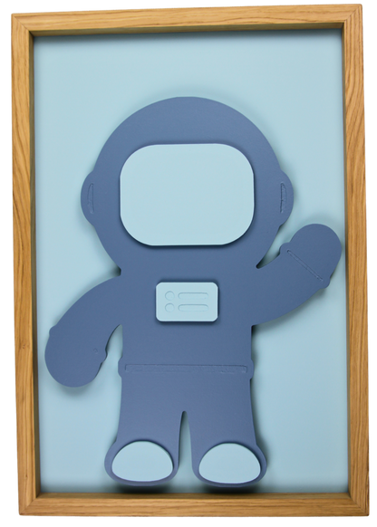 Astronaut – 3D Schilderij met licht