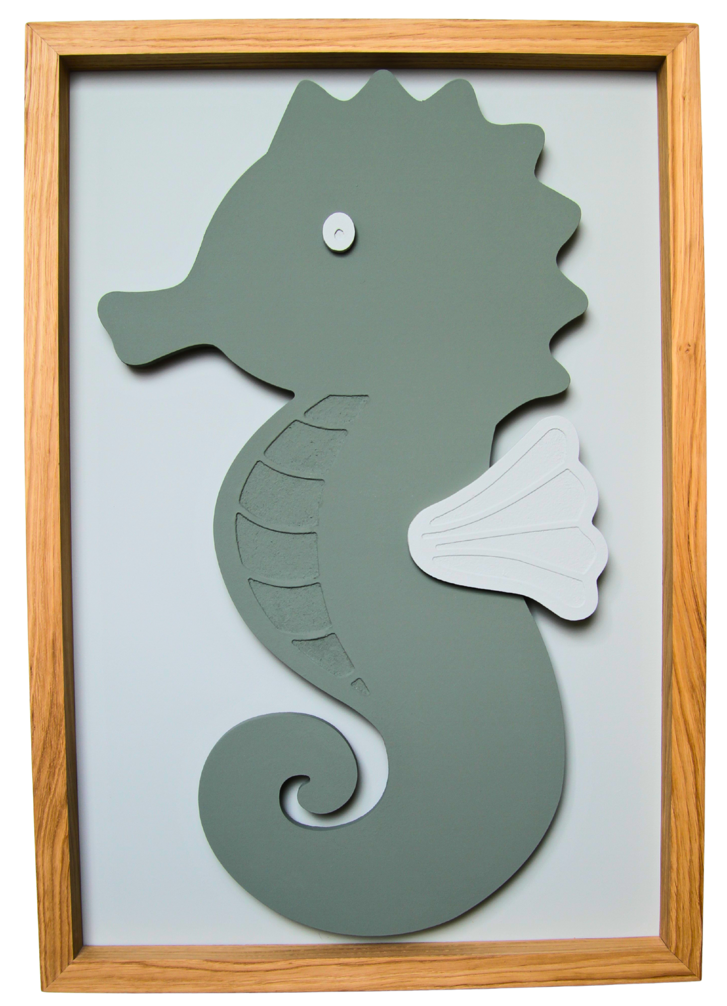 Zeepaard – 3D Schilderij met licht