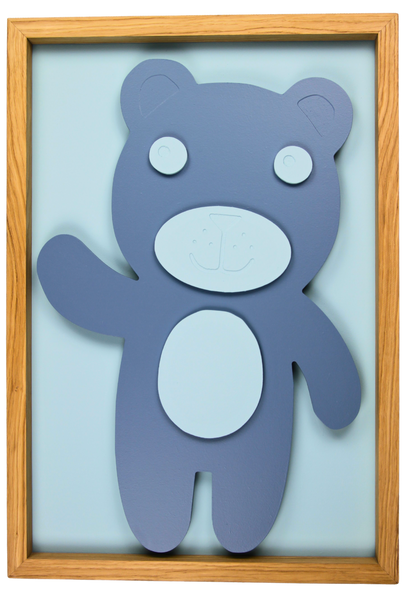 Teddy – 3D Schilderij met licht