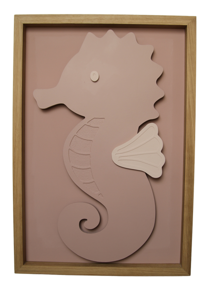Zeepaard – 3D Schilderij met licht