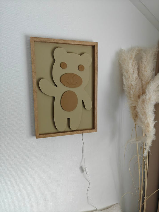 Teddy Droommaatje – 3D Schilderij