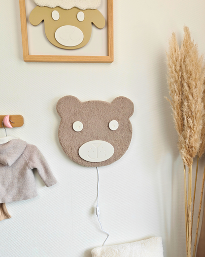 Wandlamp - teddybeer