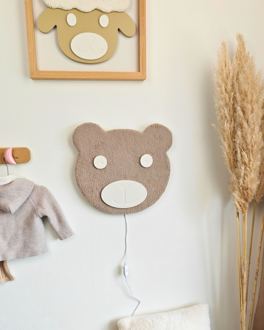 Wandlamp - teddybeer