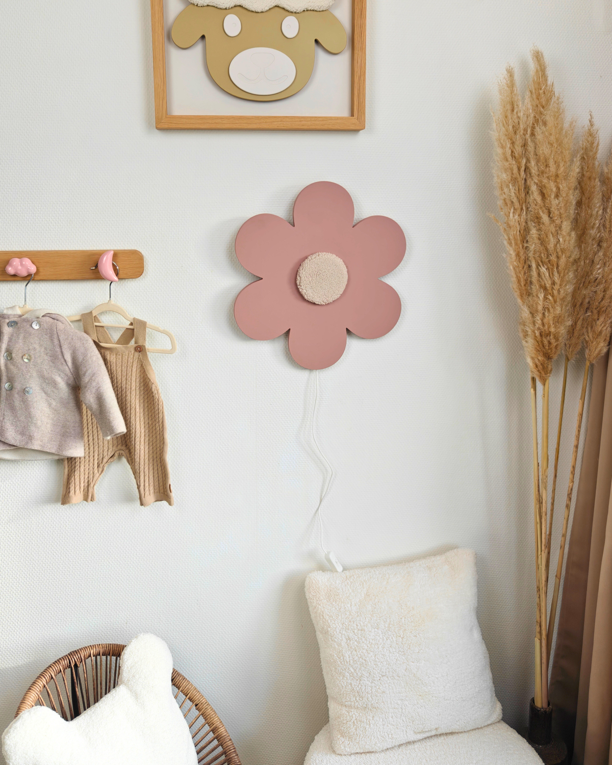 Wandlamp - Bloem