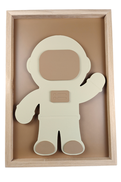 Astronaut – 3D Schilderij met licht