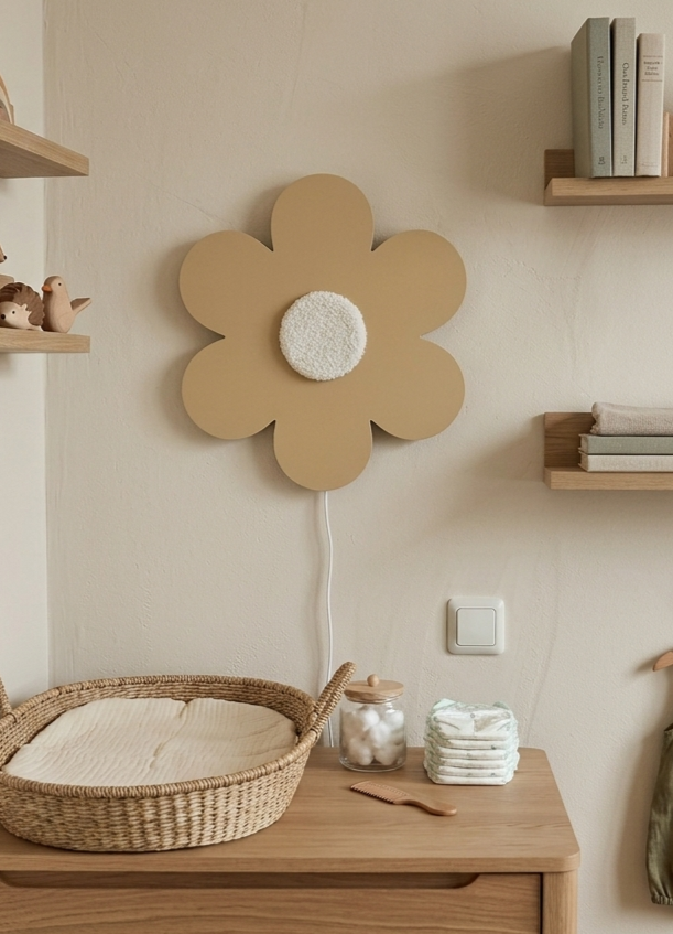 Wandlamp - Bloem