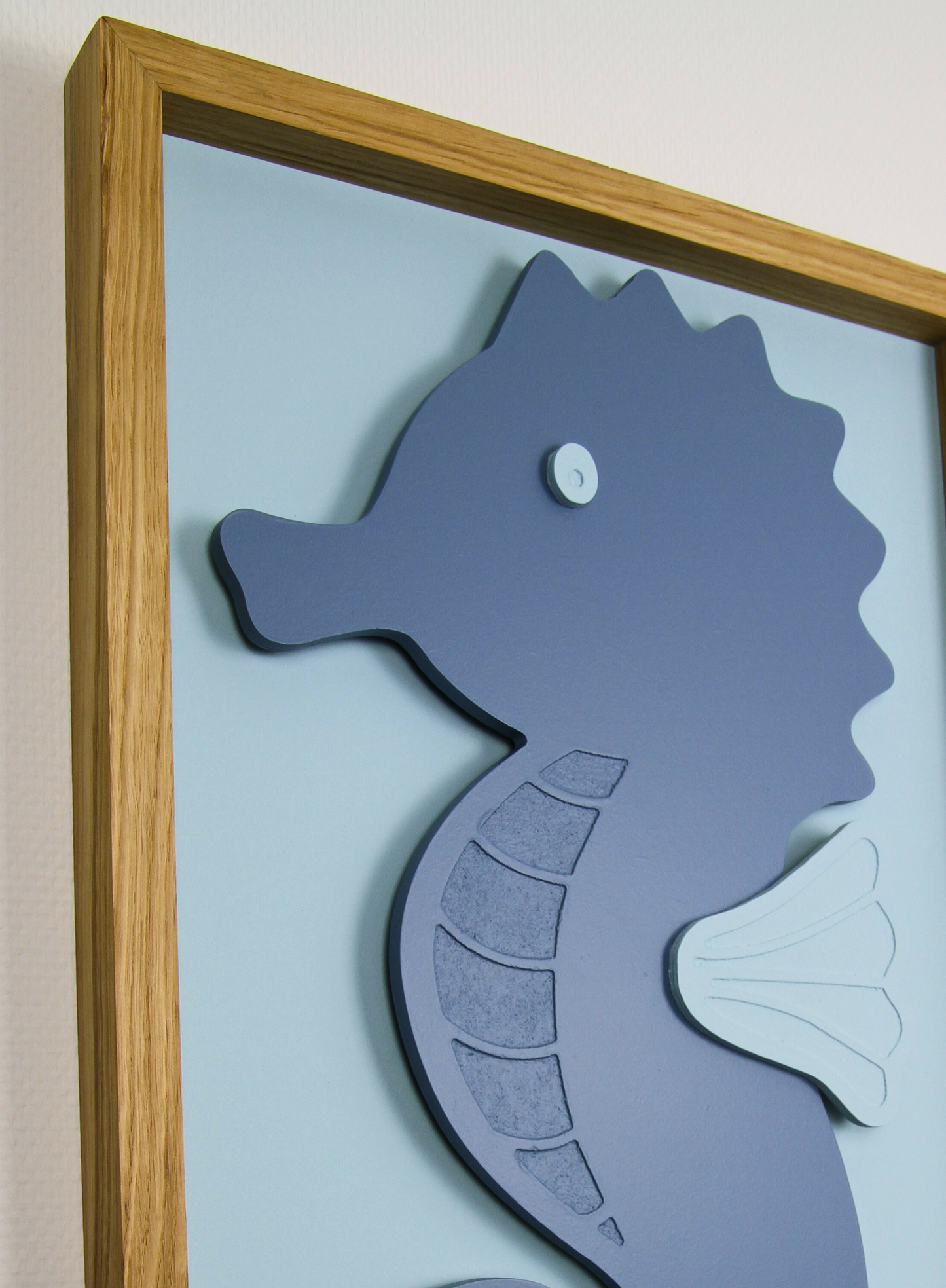Zeepaard – 3D Schilderij met licht