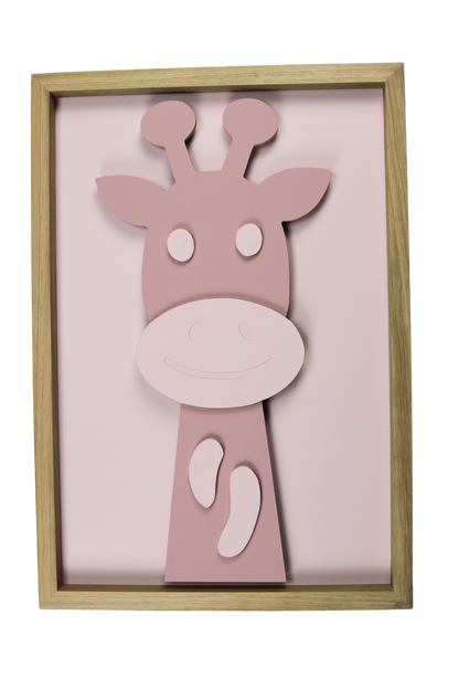 Giraf – 3D Schilderij
