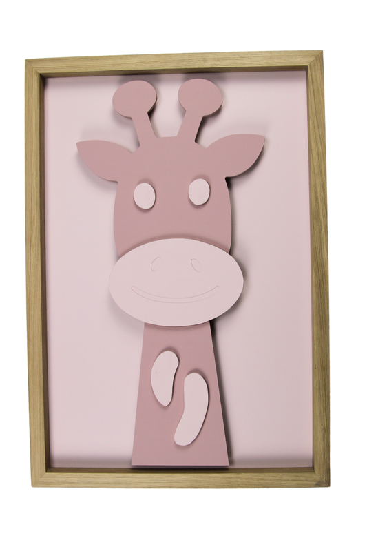 Giraf – 3D Schilderij