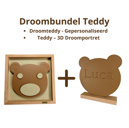 Droombundel Teddy - gepersonaliseerd