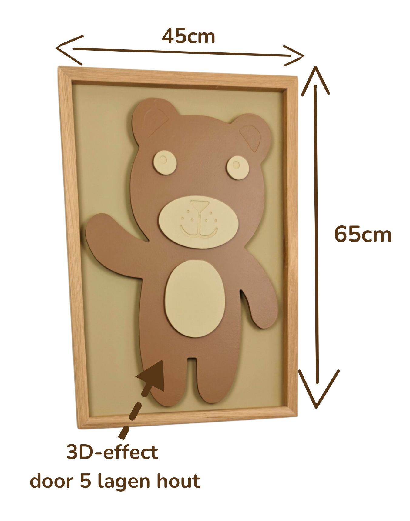 Teddy – 3D Schilderij