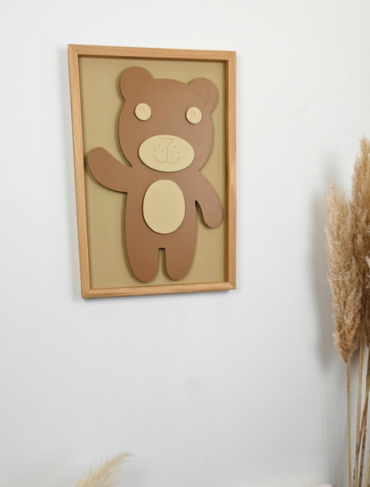 Teddy – 3D Schilderij