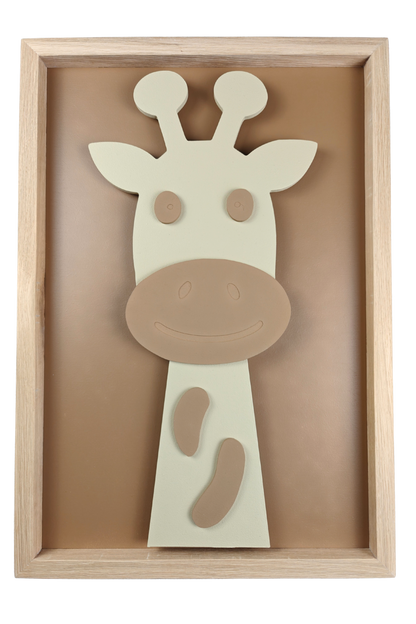 Giraf – 3D Schilderij met licht