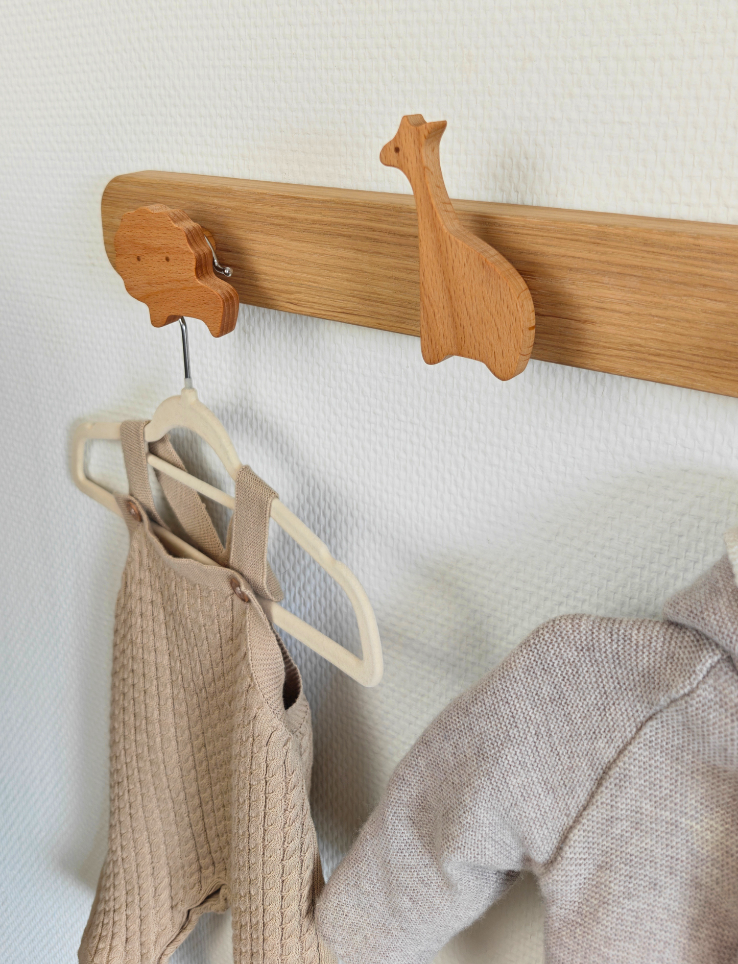 Droomhanger | Kapstok houten dieren