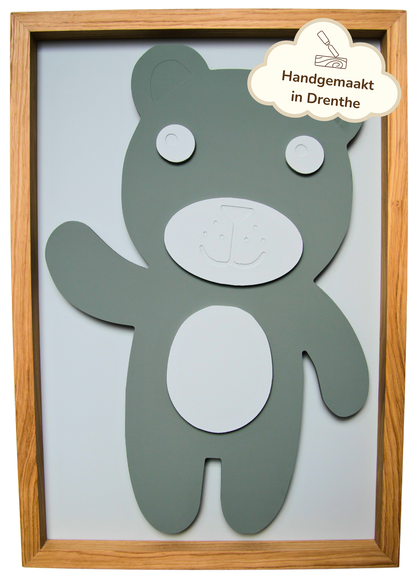 Teddy – 3D Schilderij met licht