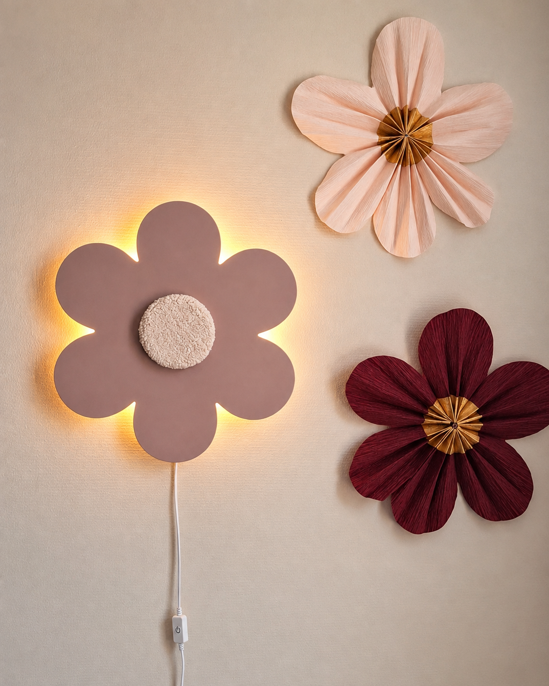Wandlamp - Bloem