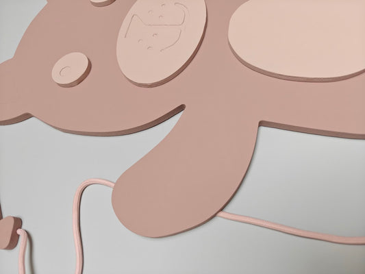 Teddy met HartjesBallon – Gepersonaliseerd