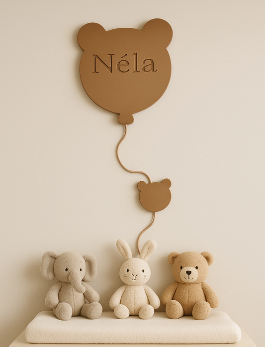 TeddyBallon – Gepersonaliseerd