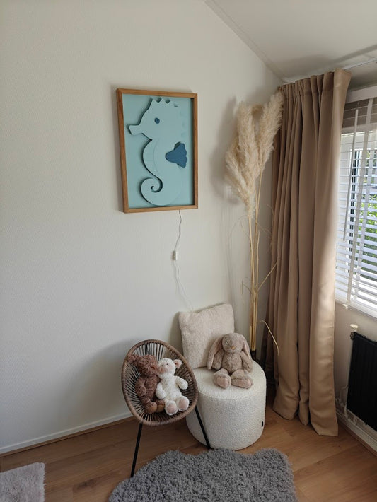 Zeepaard Droommaatje – 3D Schilderij