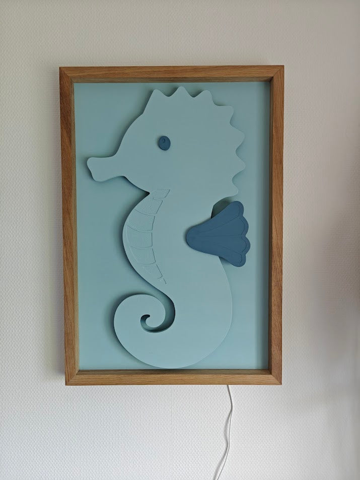 Zeepaard Droommaatje – 3D Schilderij