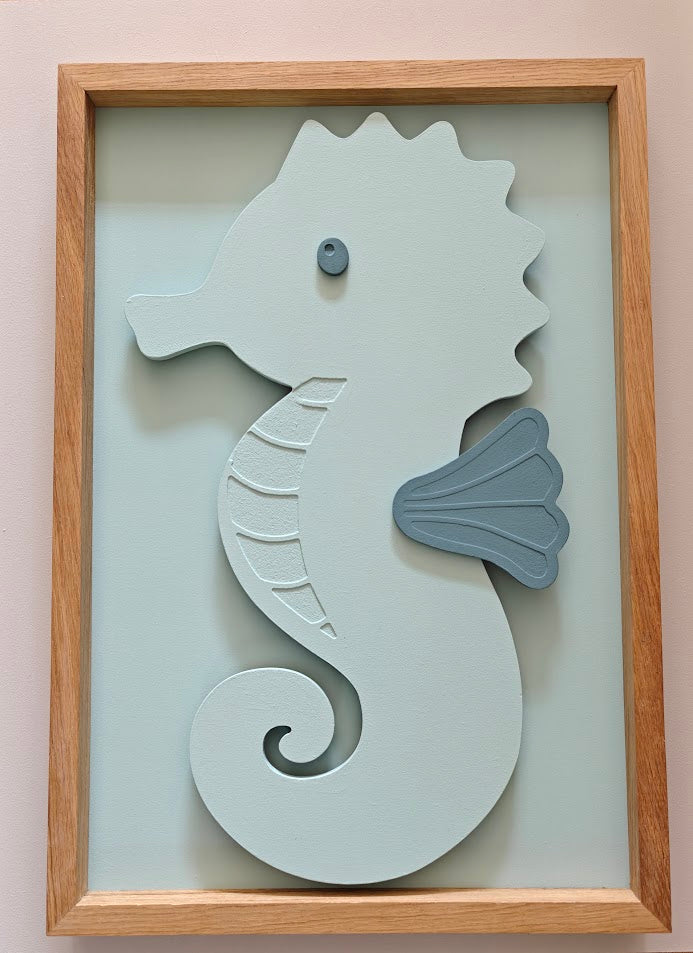 Zeepaard Droommaatje – 3D Schilderij